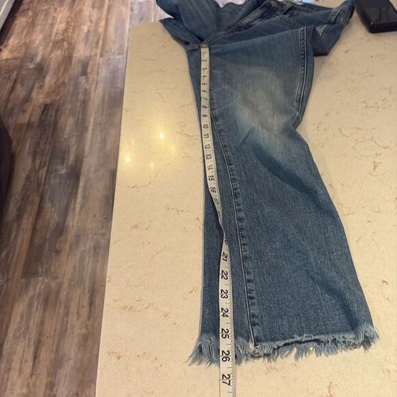 Madewell cali demi boot jeans SZ 25 - Picture 11 of 14